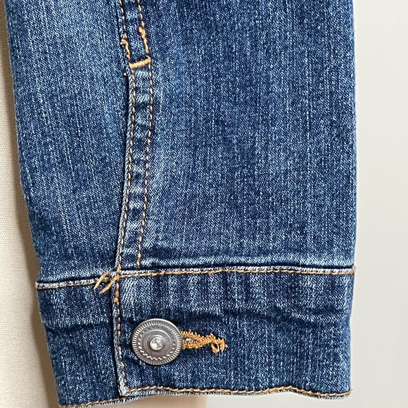 Andre sauvage, embroidered denim jacket - Picture 10 of 12